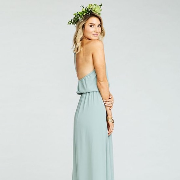 Show Me Your Mimi Silver Sage Heather Halter - Picture 2 of 8